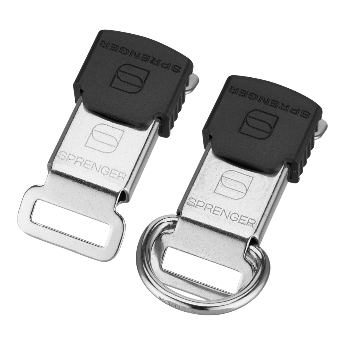 Herm Sprenger ClicLock stainless steel buckle range with and without D-ring