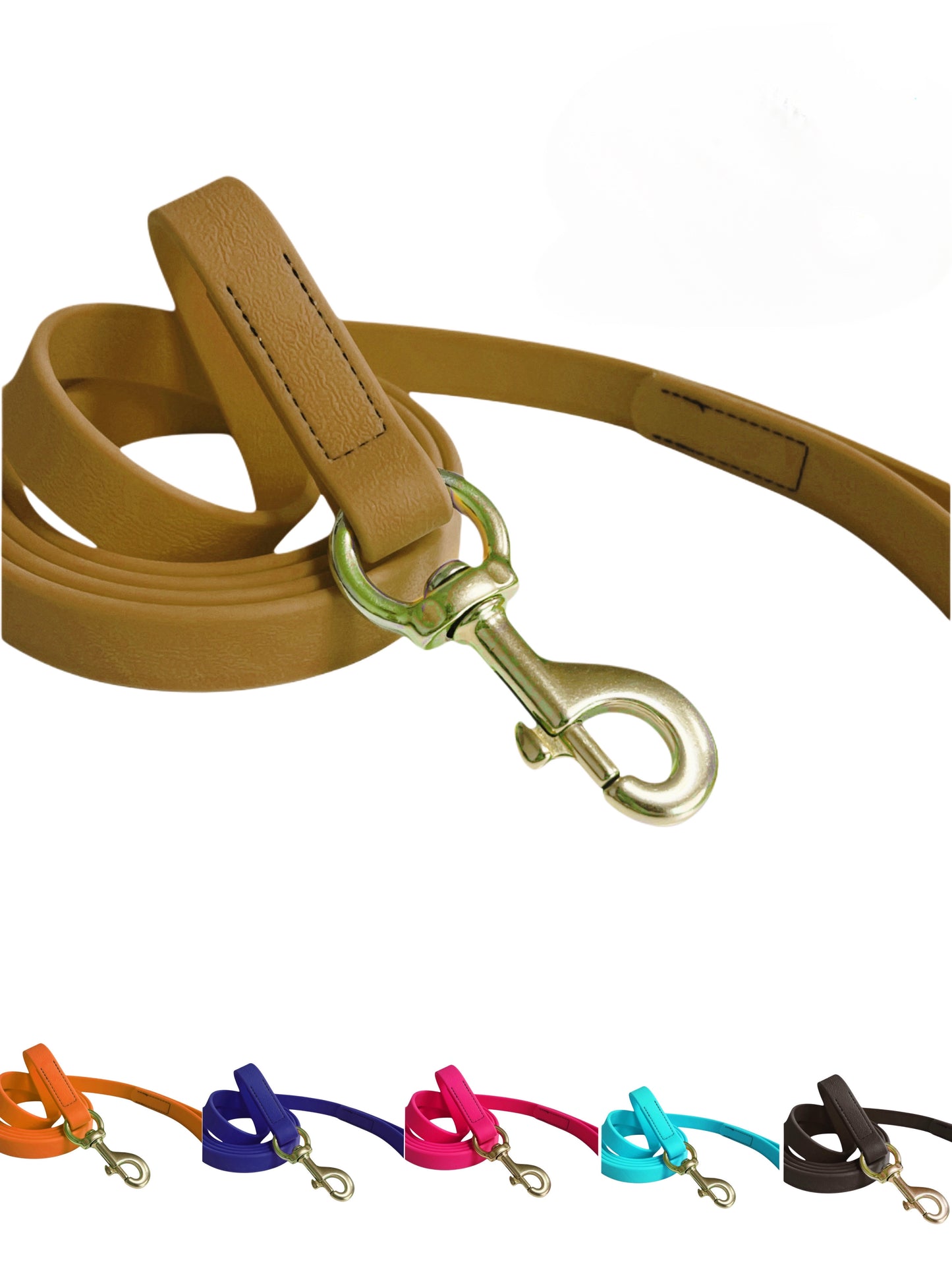 K9 PowerFlex flet Slip Leash - Leash and Collar in One