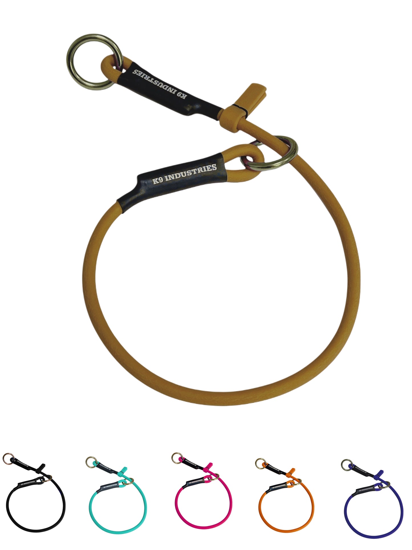 K9 PowerFlex flet Slip Leash - Leash and Collar in One