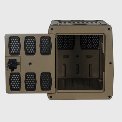 The "Fortress" Heavy-Duty Insulated K9 Crate – 2.4" Thick Walls for Extreme Protection