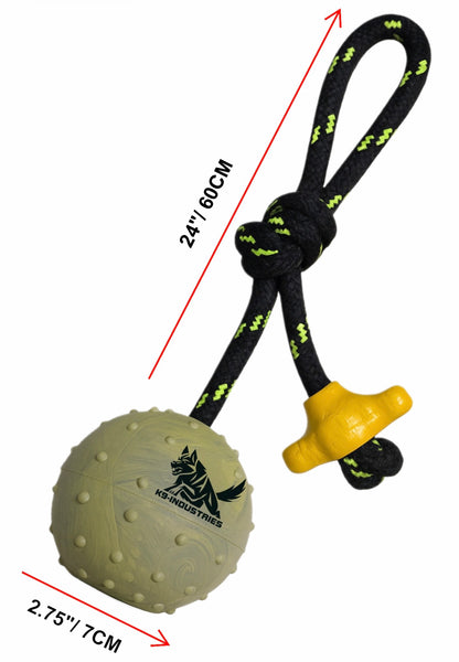 The Ultimate 2.75" Bite & Play Ball for Working Dogs, Sport Dogs & Family Pets