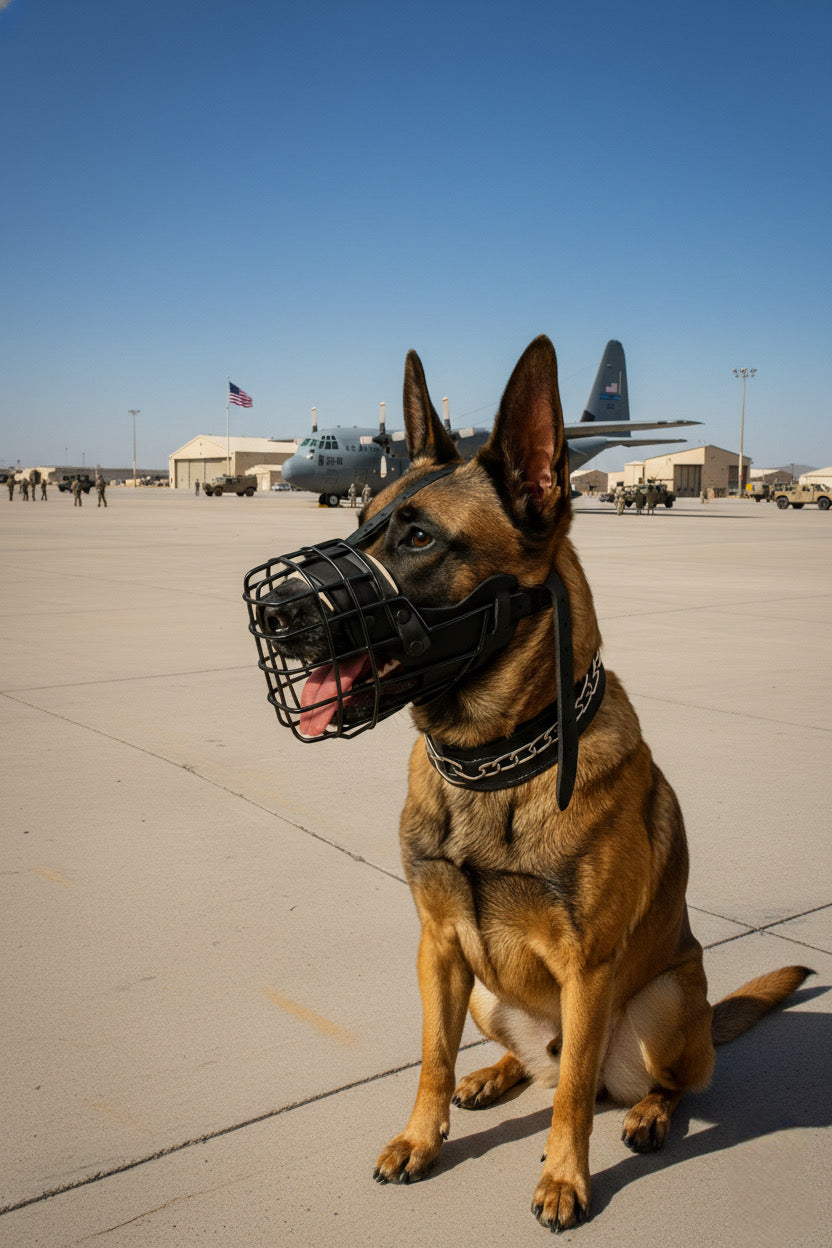 Professional K9 Operational Dog Muzzle