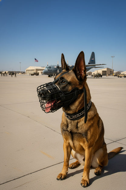 Professional K9 Operational Dog Muzzle