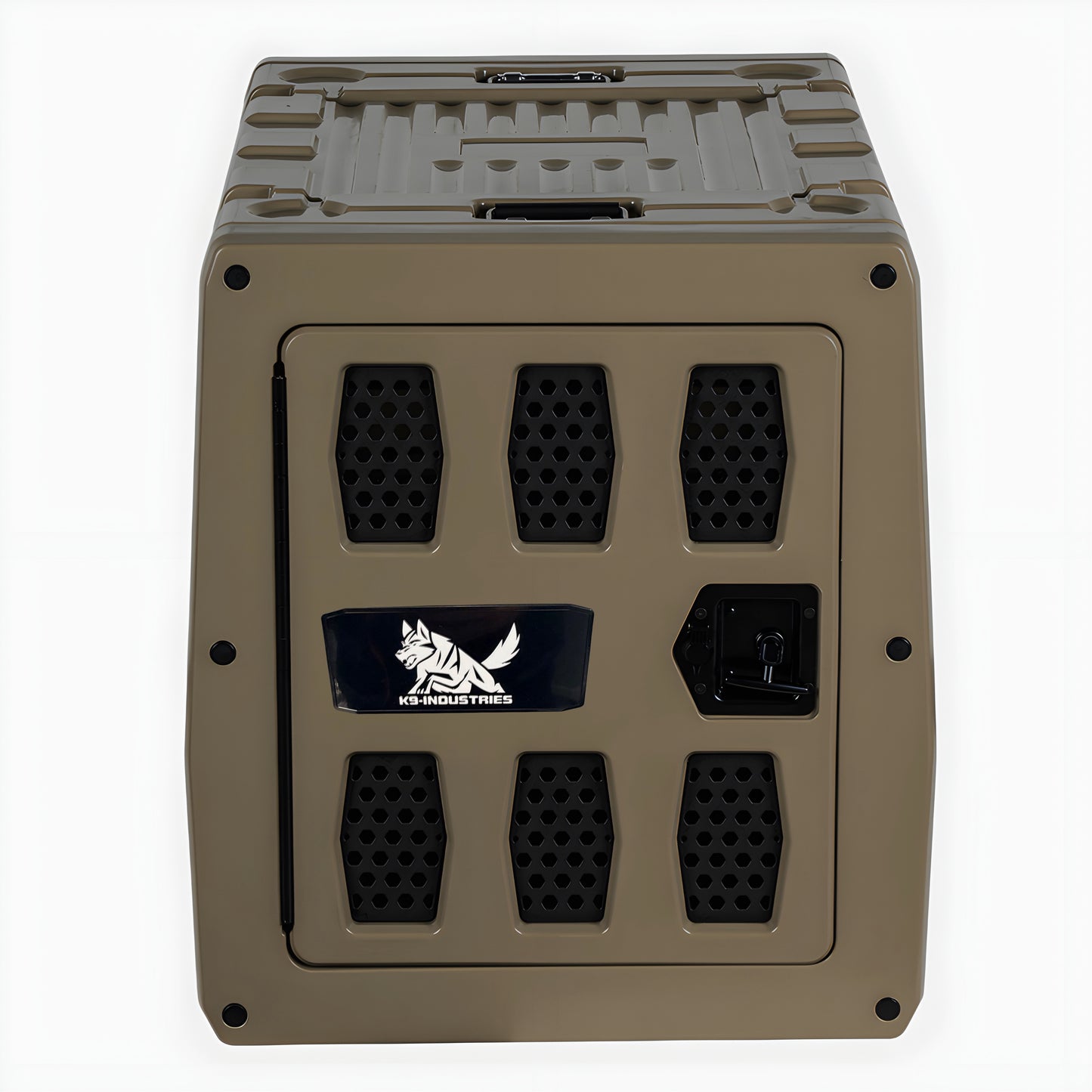 The "Fortress" Heavy-Duty Insulated K9 Crate – 2.4" Thick Walls for Extreme Protection