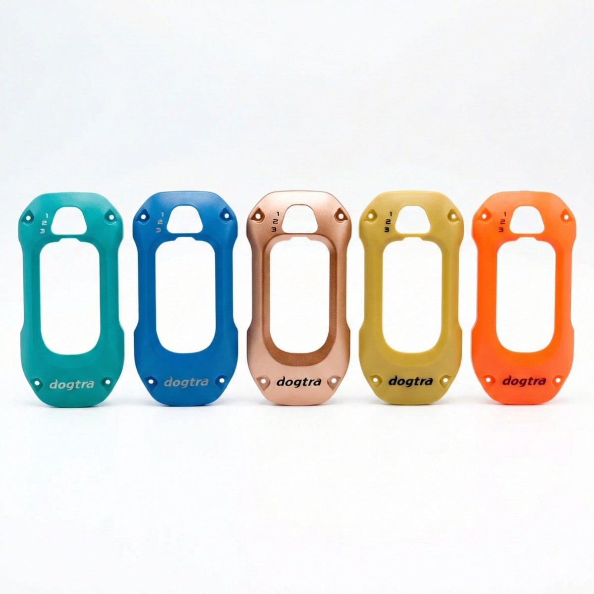 Dogtra X-Shield remote front plates in multiple colors