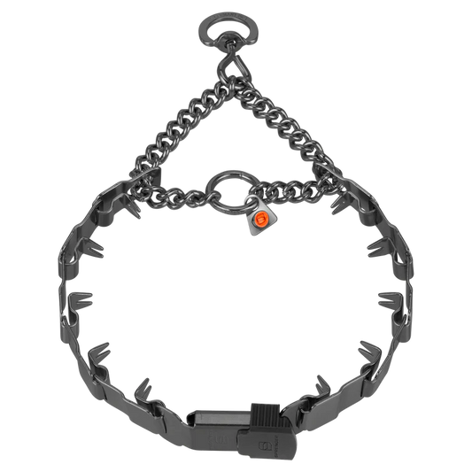 NeckTech Sport with Assembly Chain & ClicLock - Stainless Steel Matte Black