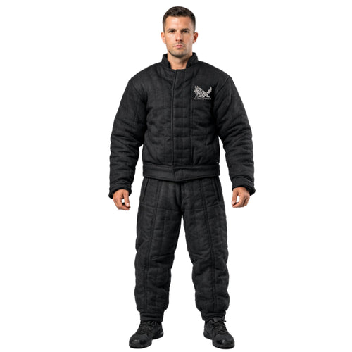 Professional PSA & Mondiring Dog Bite Suit– Ultimate Protection for Dog Trainers and Working-Dog Handlers-black