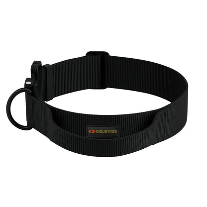 Tactical Working Dog Collar with Handle 50 mm (2 inches)
