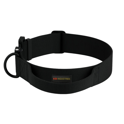 Tactical Working Dog Collar with Handle 50 mm (2 inches)