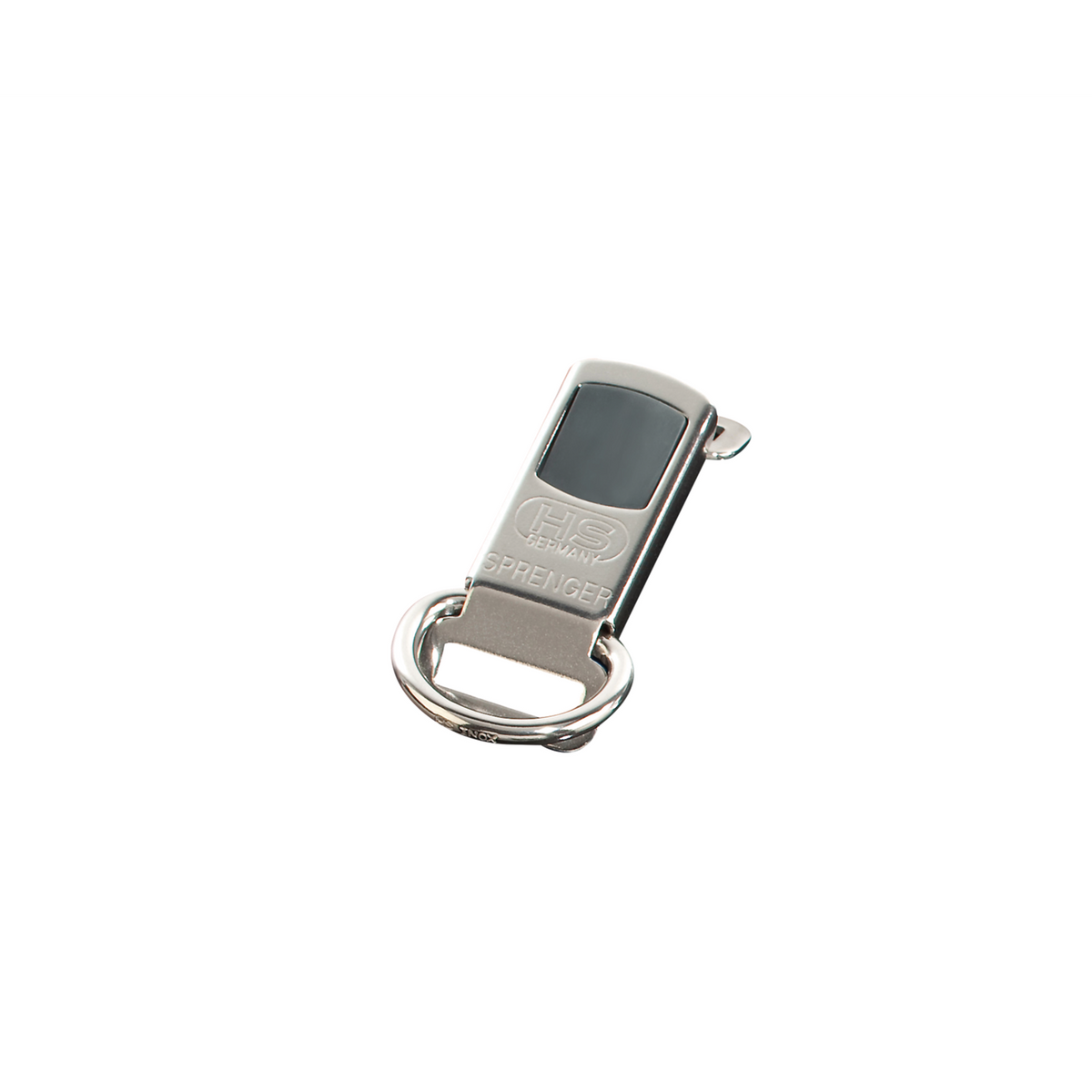 Herm Sprenger ClicLock quick-release buckle, 21 mm, stainless steel, with D-ring