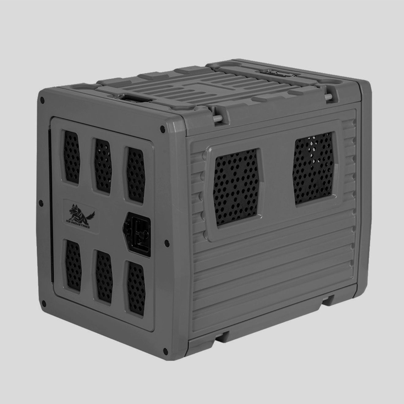 The "Fortress" Heavy-Duty Insulated K9 Crate – 2.4" Thick Walls for Extreme Protection