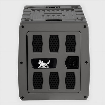 The "Fortress" Heavy-Duty Insulated K9 Crate – 2.4" Thick Walls for Extreme Protection