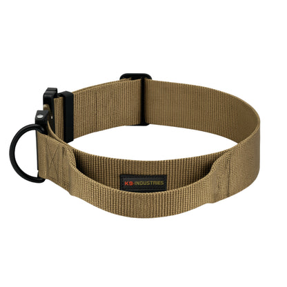 Tactical Working Dog Collar with Handle 50 mm (2 inches)