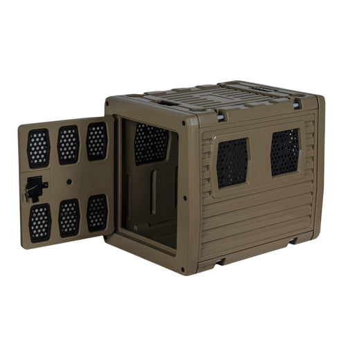The "Fortress" Heavy-Duty Insulated K9 Crate – 2.4" Thick Walls for Extreme Protection