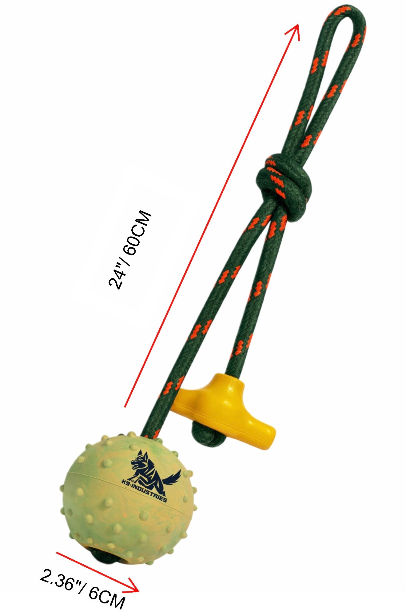 The Ultimate 2.35" Floating Bite & Play Ball for Water Training, Working Dogs & Active Pets