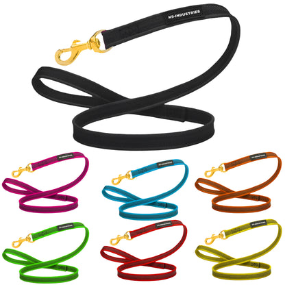 NEW FULL-Grip High-Quality Rubberized Nylon Training Dog Leash – Premium Grip, Strength & Ultra-Soft