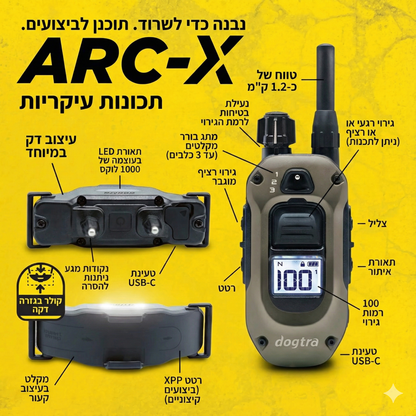 Dogtra ARC-X collar detail