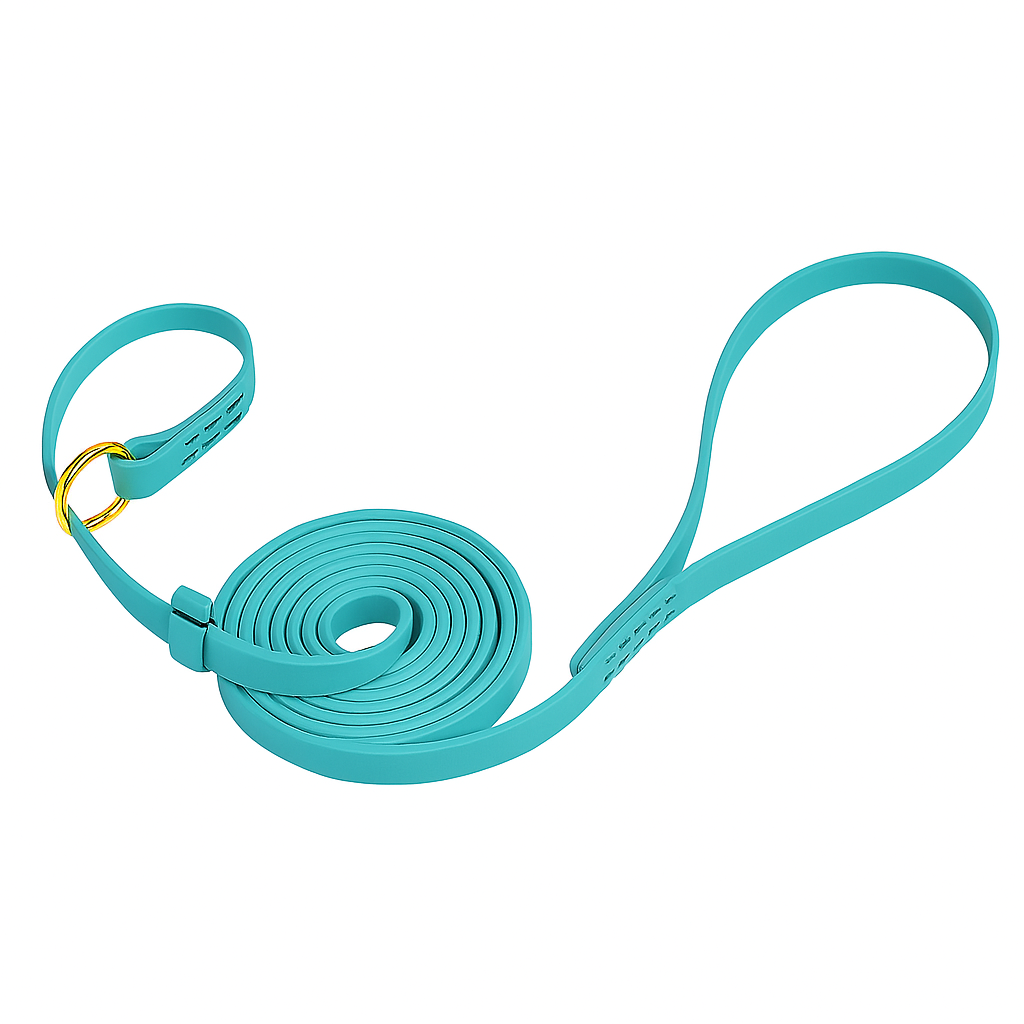 K9 PowerFlex flet Slip Leash - Leash and Collar in One