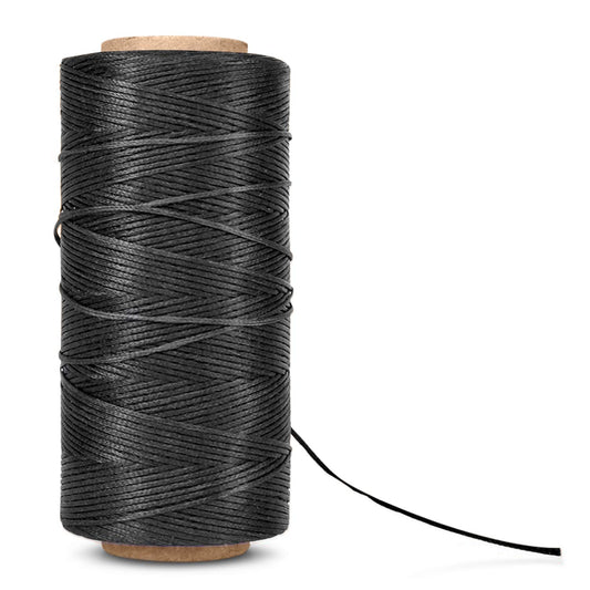 Polyester Wax Thread for Leather Sewing, Stitching, & DIY Projects