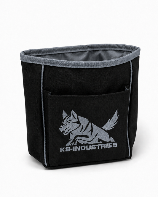 K9 Industries Magnetic Dog Treat Pouch - Khaki/Black