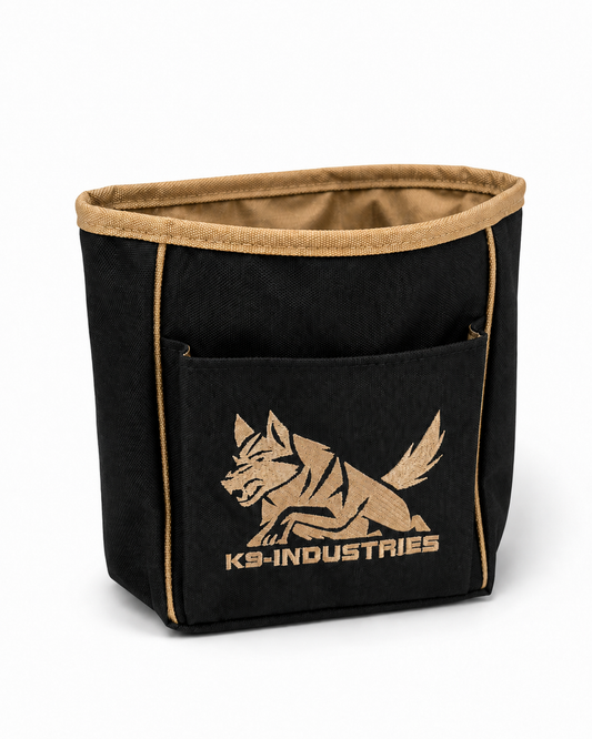 K9 Industries Magnetic Dog Treat Pouch - Grey/Black