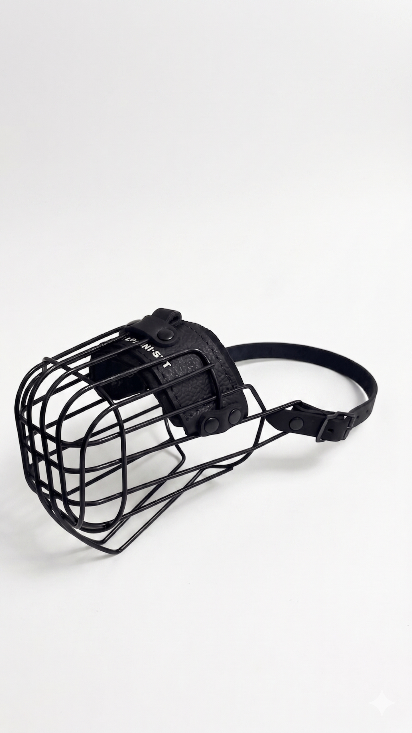 K9 metal wire cage muzzle