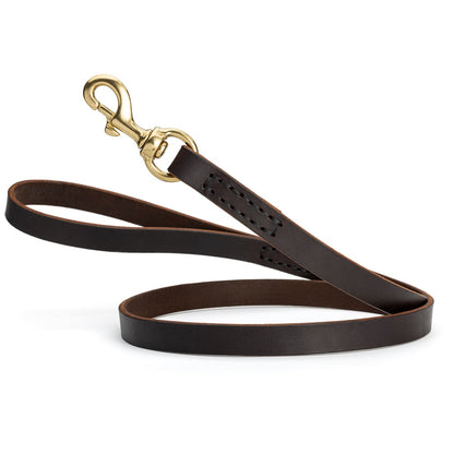 K9 Leather Leash – Unmatched Strength and Durability