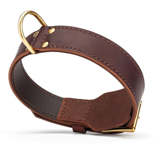 The Ultimate Heavy Duty 2-Ply Leather Dog Collar