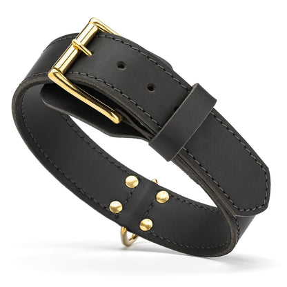 The Ultimate Heavy Duty 2-Ply Leather Dog Collar