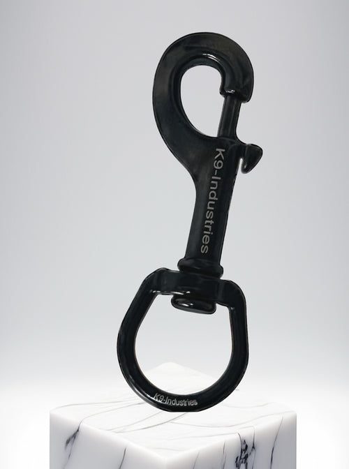 Ultimate Tactical Snap Hook for dog leashes– Black Stainless steel