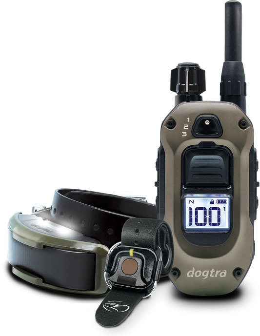 Dogtra 1900X 1-dog unit with HANDSFREE SQUARE