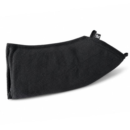Low-profile French linen bite sleeve with dense filling, doubles as a hidden-style sleeve