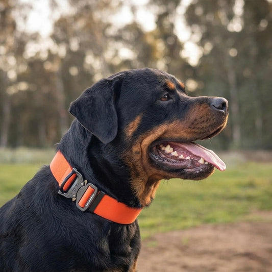 Wide PowerFlex collar for Rottweiler