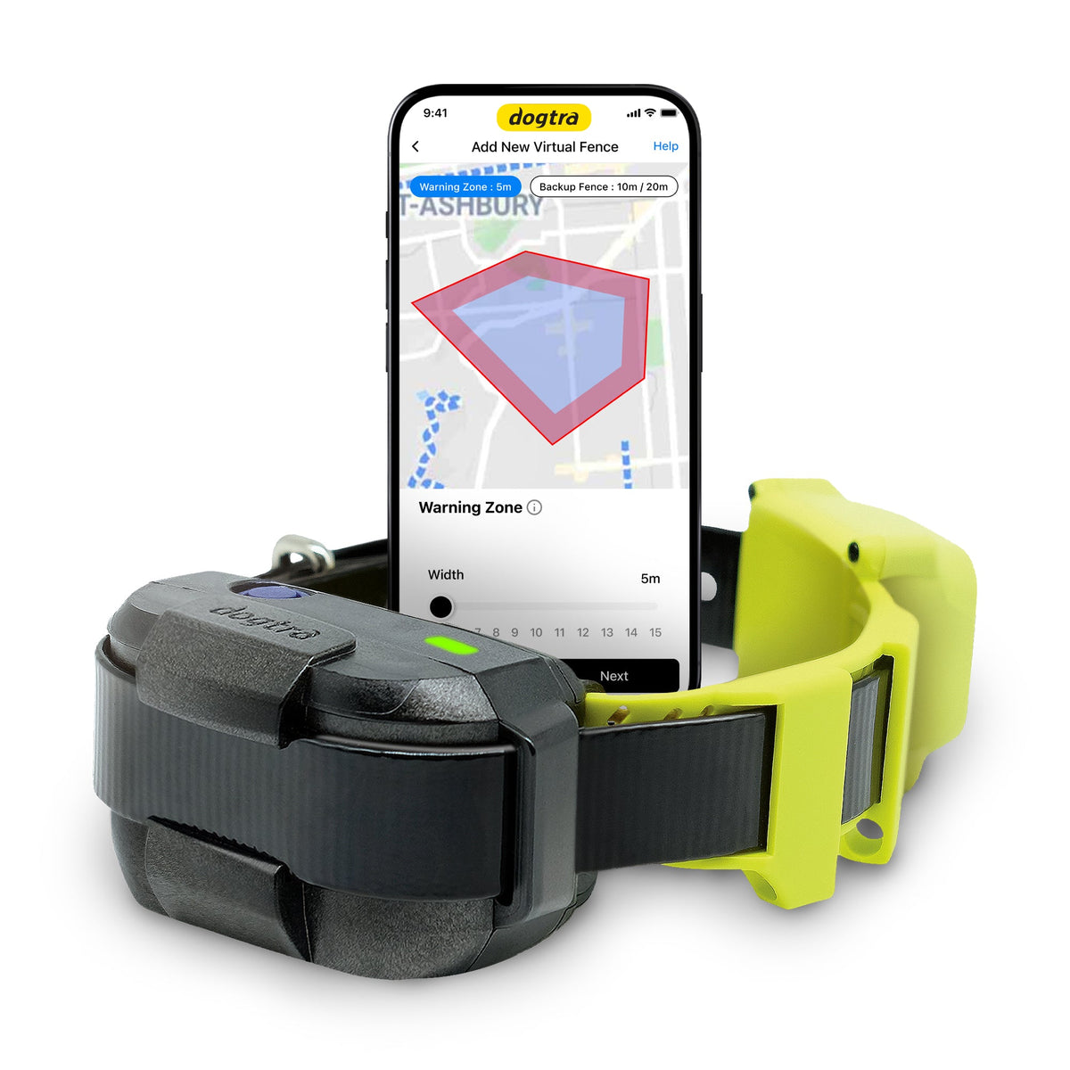 Dogtra GPS Fence in use